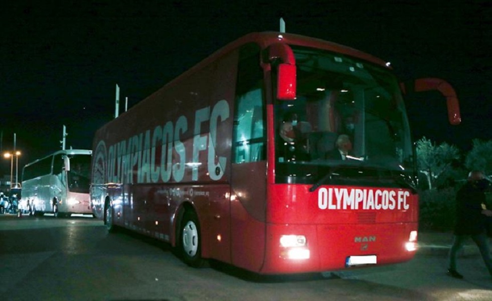 Μεγάλη ταλαιπωρία για τον Ολυμπιακό λόγω κακοκαιρίας