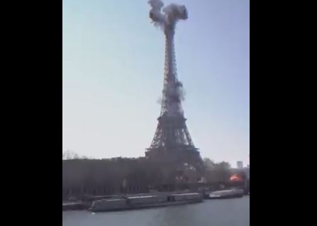 Guerre en Ukraine : Vidéo du parlement ukrainien bombardant Paris