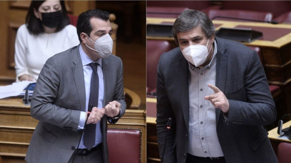 Βουλή: Κόντρα Πλεύρη – Ξανθού για τη μονιμότητα στο ΕΣΥ – «Μην πέφτετε στο επίπεδο Πολάκη»