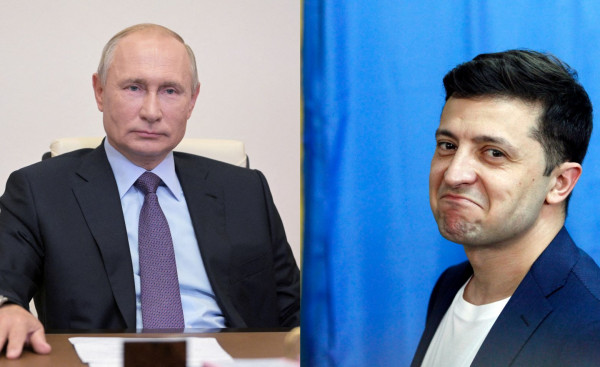 Πόλεμος στην Ουκρανία: Πούτιν – Ζελένσκι, η διαφορές στη γλώσσα του σώματος