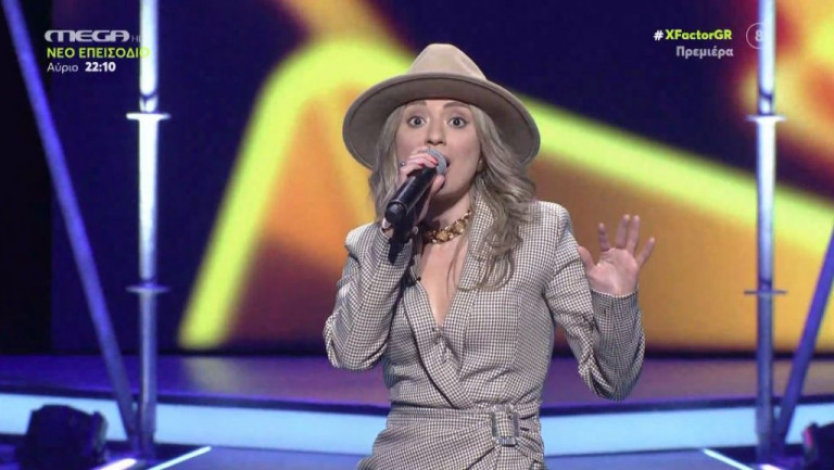 X Factor: Η Θεοφανία Τσολάκη «ξεσήκωσε» τους κριτές, αλλά…