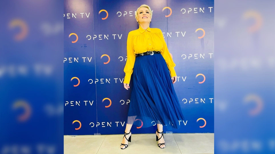 Τζωρτζέλα Κόσιαβα: Δημοσιογράφος του Open αποχώρησε από το κανάλι ντυμένη στα χρώματα της Ουκρανίας