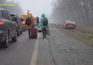 Πόλεμος στην Ουκρανία: «Φουντώνει» η έξοδος των προσφύγων στις γειτονικές χώρες