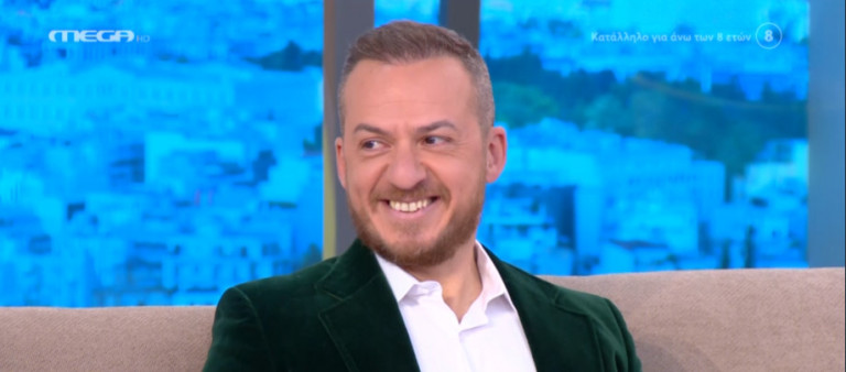 Ο Πάνος Δημάκης ή αλλιώς «Το Γεράκι» καλεσμένος στο «Mega Καλημέρα»