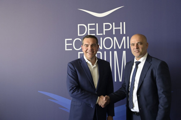 Αλέξης Τσίπρας: Συνάντηση με τον Κοβατσέφσκι – Συμφώνησαν στην ευρωπαϊκή προοπτική των Δυτικών Βαλκανίων