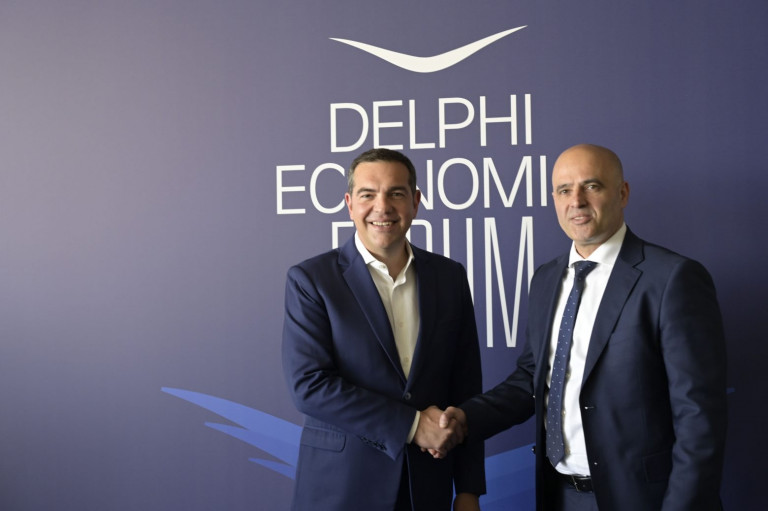 Αλέξης Τσίπρας: Συνάντηση με τον Κοβατσέφσκι – Συμφώνησαν στην ευρωπαϊκή προοπτική των Δυτικών Βαλκανίων