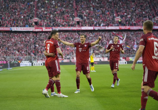 Μπάγερν Μονάχου – Ντόρτμουντ 3-1: Τριάρα και πρωτάθλημα ξανά για τους Βαυαρούς