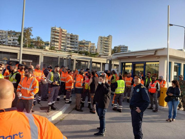 Latest strike declared at port of Piraeus