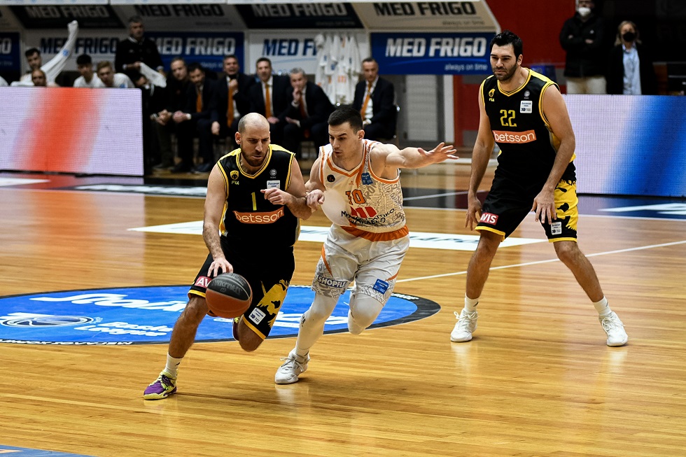 Προμηθέας – ΑΕΚ 85-89: Μεγάλο διπλό για την Ένωση στην Πάτρα