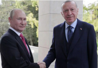 Ερντογάν και Πούτιν συζήτησαν για τις εξελίξεις στην Ουκρανία