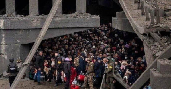 Πόλεμος στην Ουκρανία: Άμαχοι έγιναν «ανθρώπινες ασπίδες» για τον ρωσικό στρατό