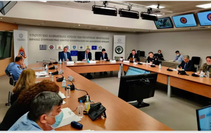 Ολοκληρώνεται ο κύκλος των συσκέψεων της Πυροσβεστικής και της Δασικής Υπηρεσίας ενόψει της αντιπυρικής περιόδου