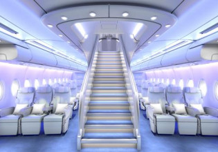 Ο «Γίγαντας» της Airbus πέταξε με 100% Βιώσιμα Αεροπορικά Καύσιμα από Ανακυκλωμένο Λάδι