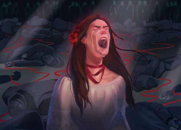 Ουκρανία: Συγκλονιστικά σκίτσα αποτυπώνουν τη φρίκη του πολέμου