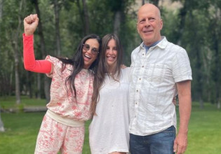 Συγκινεί η κόρη του Μπρους Γουίλις: «Ποτέ δεν περίμενα την αγάπη που δεχτήκαμε»