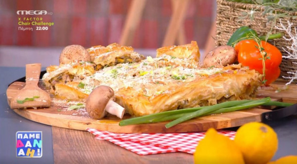 Ο Τίμος Ζαχαράτος μάς ετοιμάζει κρεατόπιτα με το αρνί που περίσσεψε από το Πάσχα!
