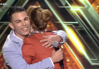 X-Factor: «Γλυκάθηκε» με τον Βασίλη Μήτσιο η Μαρίζα Ρίζου