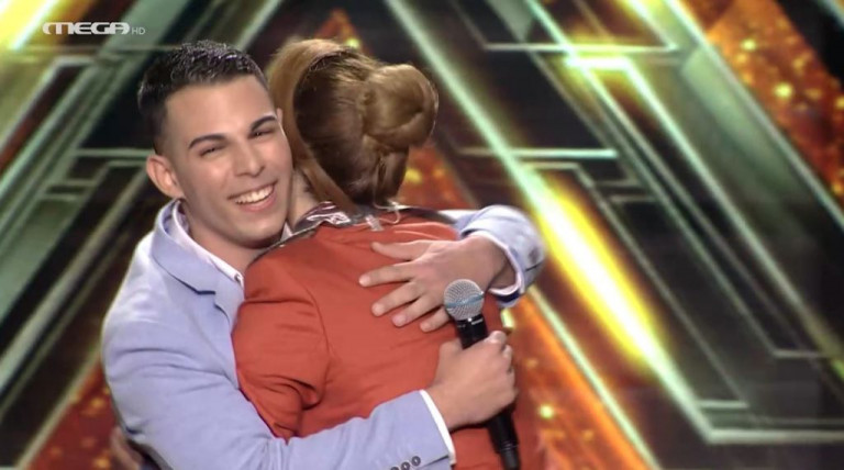 X-Factor: «Γλυκάθηκε» με τον Βασίλη Μήτσιο η Μαρίζα Ρίζου