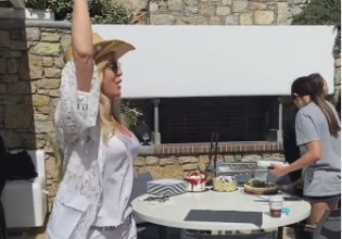 Μαρίνα Πατούλη: Ο ξέφρενος χορός στην Μύκονο