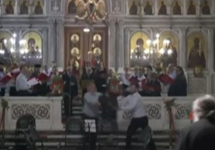 Άγιος Παντελεήμονας: Αλλοδαπός εισέβαλε στην εκκλησία και άρχισε να φωνάζει στο μικρόφωνο