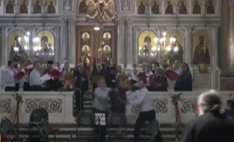 Άγιος Παντελεήμονας: Αλλοδαπός εισέβαλε στην εκκλησία και άρχισε να φωνάζει στο μικρόφωνο