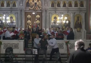 Άγιος Παντελεήμονας: Συνελήφθη ο άνδρας που εισέβαλε στην εκκλησία και άρχισε να φωνάζει στο μικρόφωνο