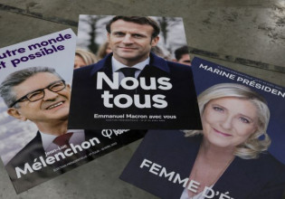 Γαλλία: Το 33% των ψηφοφόρων του Μελανσόν θα ψηφίσει τον Μακρόν, έναντι 23% που θα ψηφίσει την Λεπέν