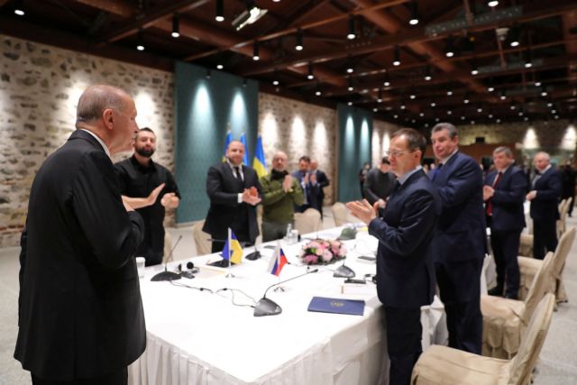 Ουκρανία: Μπορεί να υπάρξει συνάντηση Πούτιν - Ζελένσκι στην Κωνσταντινούπολη λέει ο Ερντογάν