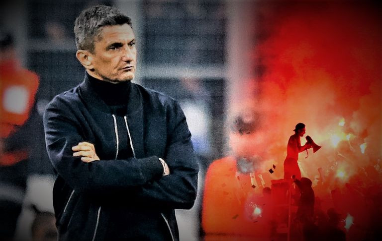 Who incites violence at PAOK’s Toumba home field?