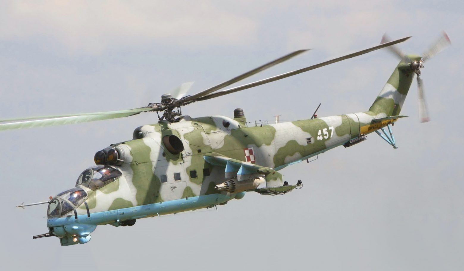Mi-24: Τα ελικόπτερα που θεωρείται ότι πραγματοποίησαν την επίθεση στη Ρωσία