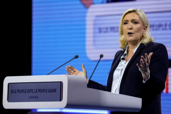 Εκλογές στη Γαλλία: Αποδέχεται την ήττα της η Λεπέν και υπόσχεται δυναμική αντιπολίτευση