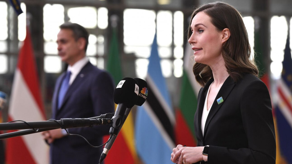 Στην Αθήνα η Φινλανδή πρωθυπουργός – Συνάντηση με Μητσοτάκη λίγο πριν το αίτημα στο ΝΑΤΟ