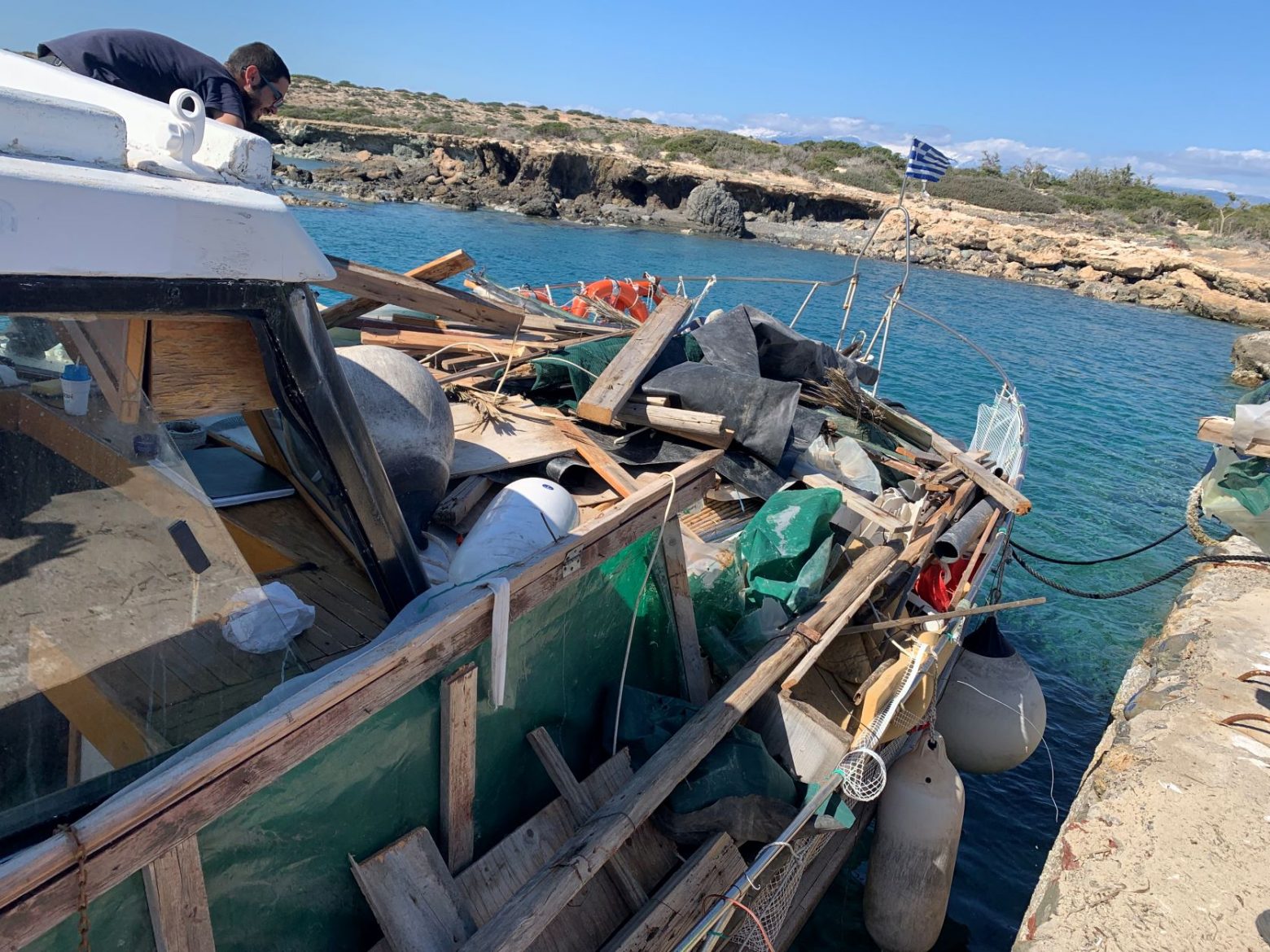 Δήμος Ιεράπετρας: Υπάρχουν προϊόντα κατεδάφισης στη Νήσο Χρυσή που πρέπει να απομακρυνθούν