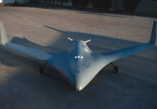 Greek FinMin receives scale model of first domestically produced UAV