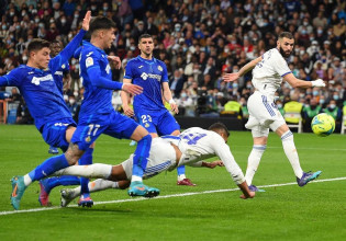 Ρεάλ Μαδρίτης – Χετάφε 2-0: Όλο και πιο κοντά στον τίτλο