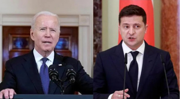 Ζελένσκι για Μπάιντεν: «Αληθινός ηγέτης» διότι μίλησε για «γενοκτονία» στην Ουκρανία