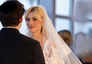 Μπρούκλιν Μπέκαμ – Νίκολα Πελτζ: Οι πρώτες φωτογραφίες από τον γάμο και το νυφικό αμύθητης αξίας