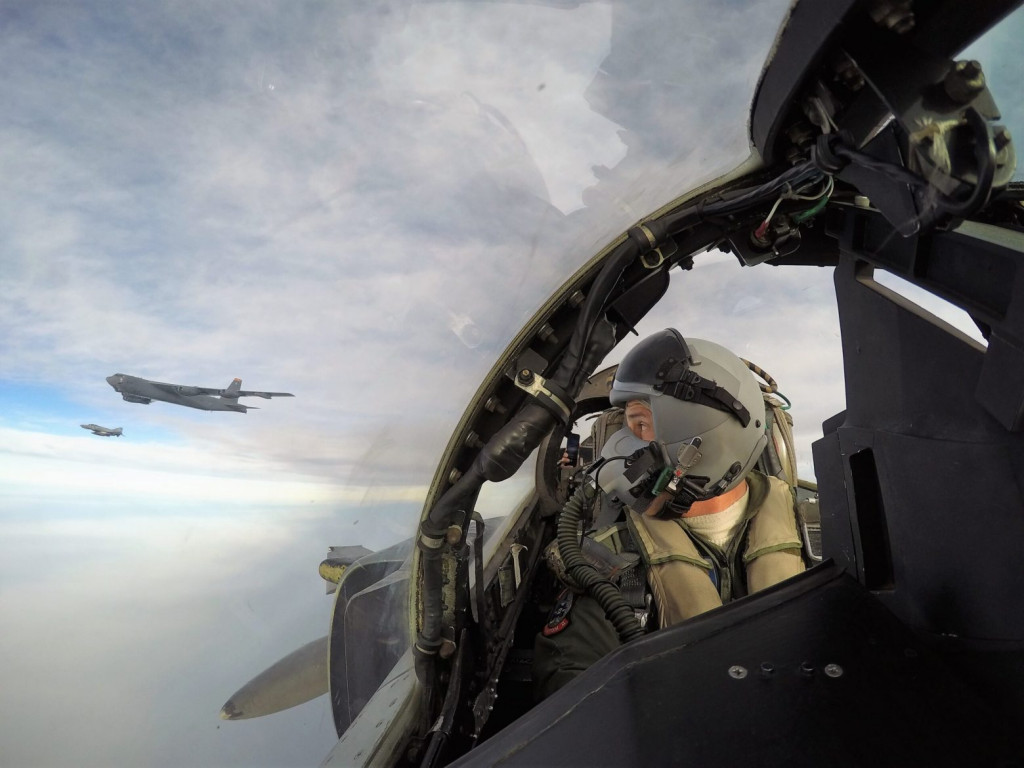 Επιχείρηση «ONYX KICK»: Ελληνικά F-16 και F-4 «αναχαίτισαν» αμερικανικά στρατηγικά βομβαρδιστικά B-52