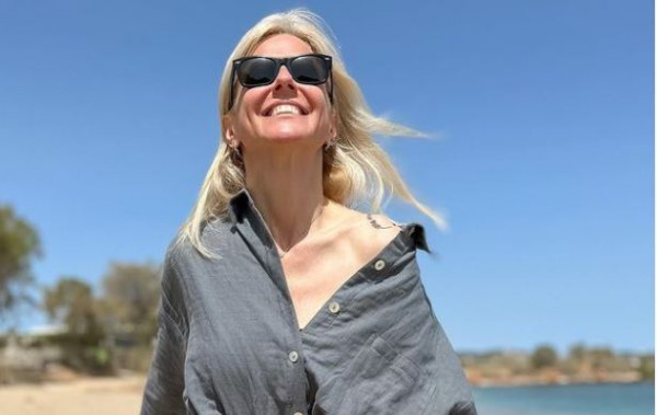 Χριστίνα Κοντοβά: Παιχνίδια στο νερό με την μικρή Ada