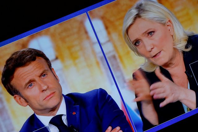 Προεδρικές εκλογές στη Γαλλία: Ο Εμανουέλ Μακρόν ήταν πιο πειστικός από τη Μαρίν Λεπέν στην τηλεμαχία
