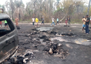 Νιγηρία: Πάνω από 100 νεκροί από έκρηξη σε μια παράνομη πετρελαϊκή αποθήκη
