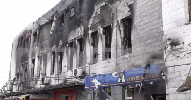 Το MEGA στο Κίεβο: Ολική καταστροφή από τους σφοδρούς βομβαρδισμούς στο Μακάριβ