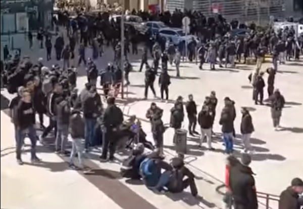 Νέα ένταση με οπαδούς του ΠΑΟΚ και της Μαρσέιγ στο κέντρο της Μασσαλίας