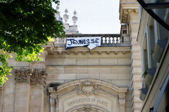 Γαλλία: Εκκενώθηκε το Πανεπιστήμιο της Σορβόνης από φοιτητές που το είχαν καταλάβει