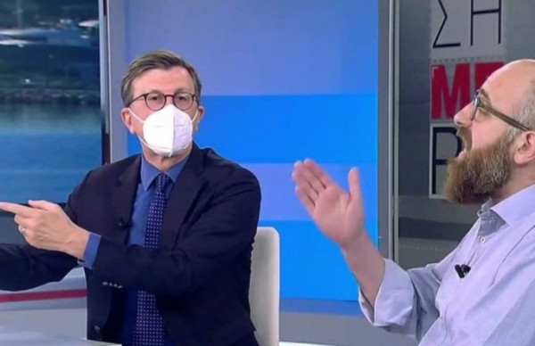 Πανικός στον αέρα του ΣΚΑΙ με Πορτοσάλτε – «Για σκουπίδια να μιλάς για τον εαυτό σου»