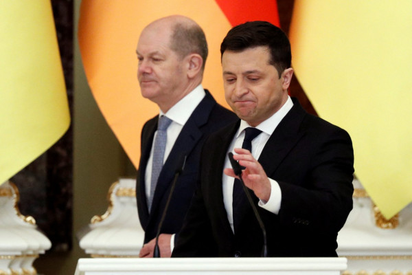 Ζελένσκι: Προσκάλεσε τον Σολτς στην Ουκρανία μετά την άρνηση στον πρόεδρο της Γερμανίας