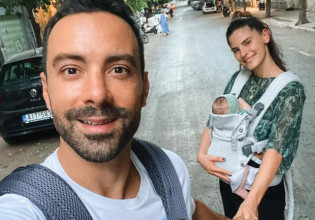 Σάκης Τανιμανίδης – Χριστίνα Μπόμπα: Στη Θεσσαλονίκη για τις πρώτες πασχαλινές διακοπές με τα δίδυμα