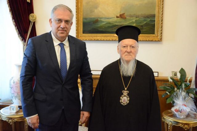 Θεοδωρικάκος από Φανάρι: Οι τουρκικές αρχές έχουν την υποχρέωση να βρουν τους ένοχους του βανδαλισμού της Αγίας Σοφίας