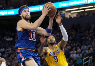 Οι Γουόριορς «πάτησαν» τους Λέικερς με φοβερό Τόμπσον, νίκη των Ράπτορς επί των Σίξερς