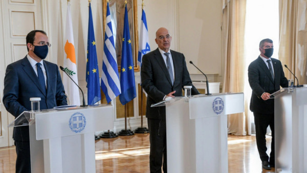 Τριμερής ΥΠΕΞ Ελλάδας, Ισραήλ και Κύπρου την Τρίτη στην Αθήνα